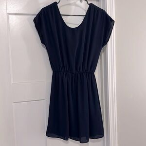 Small Navy Blue Charming Charlie’s formal dress
